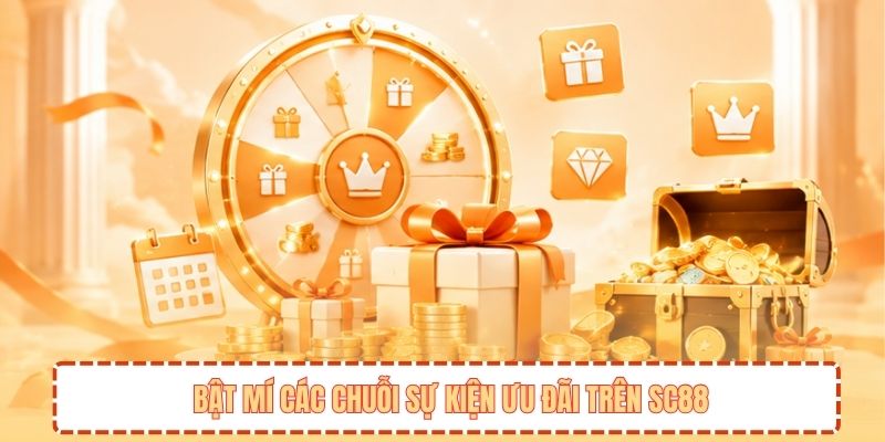 Bật mí các chuỗi sự kiện ưu đãi trên SC88