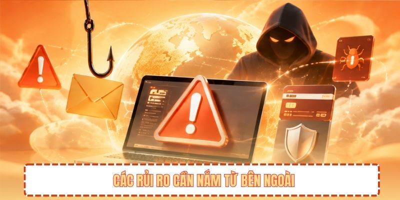 Các rủi ro cần nắm từ bên ngoài
