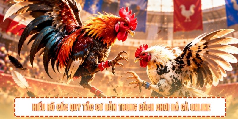 Hiểu rõ các quy tắc cơ bản trong cách chơi đá gà online