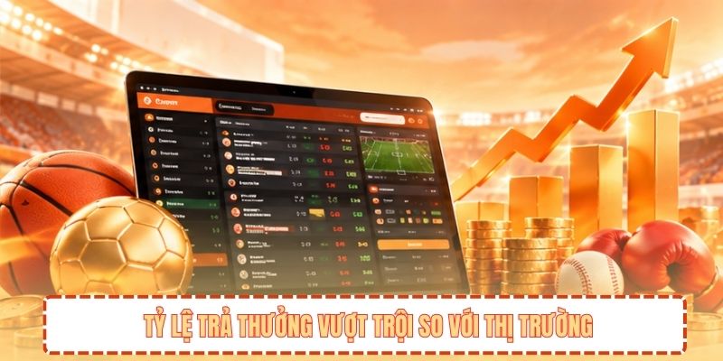 Tỷ lệ trả thưởng vượt trội so với thị trường